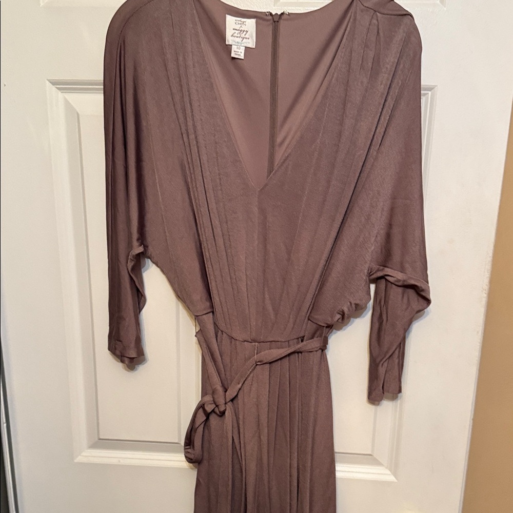 Suzi Chin Mauve Dress